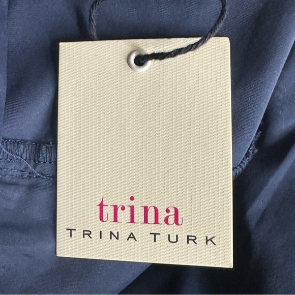 Trunk Turk Women’s Size 2 Wynton Navy Blue Lace Lined Dress New With Tags - Picture 10 of 14